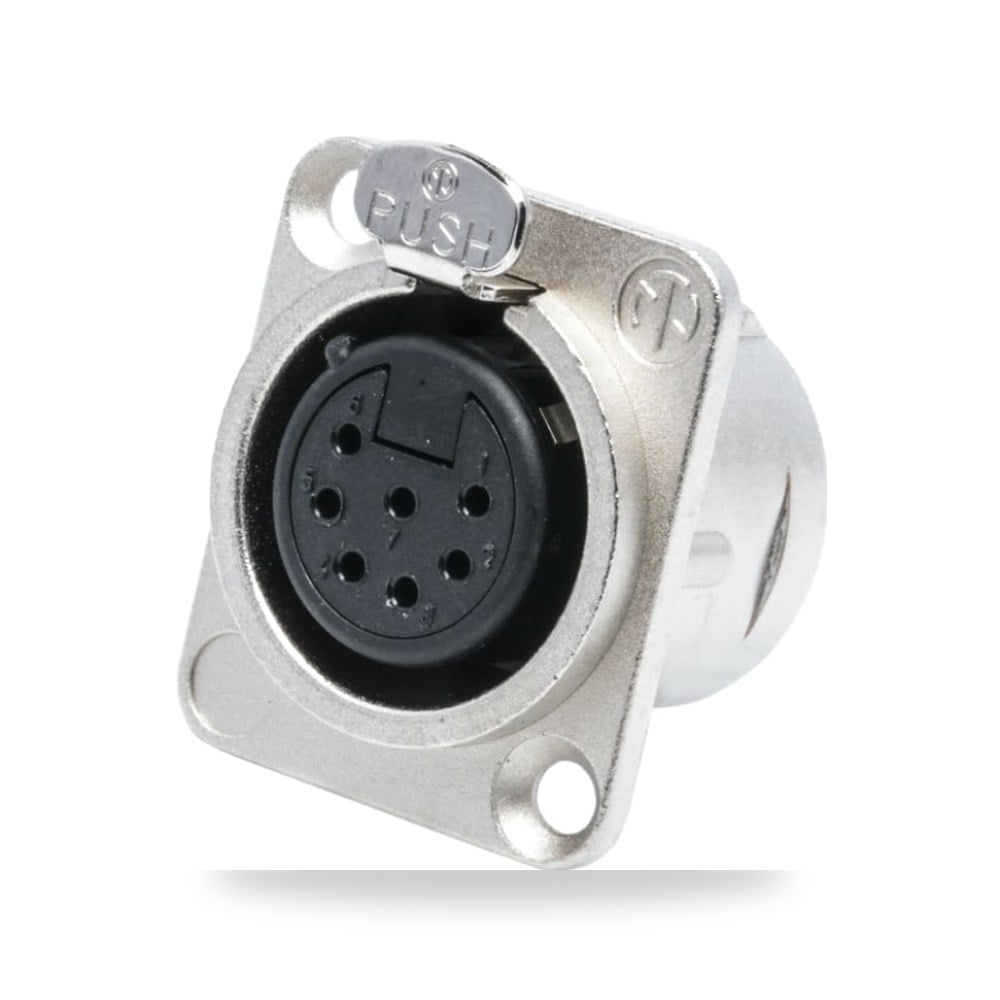 موصل إشارات وفيش XLR صوتي صناعي طراز B RS PRO ريمكو للتوريدات الصناعية (Reemco Industrial)