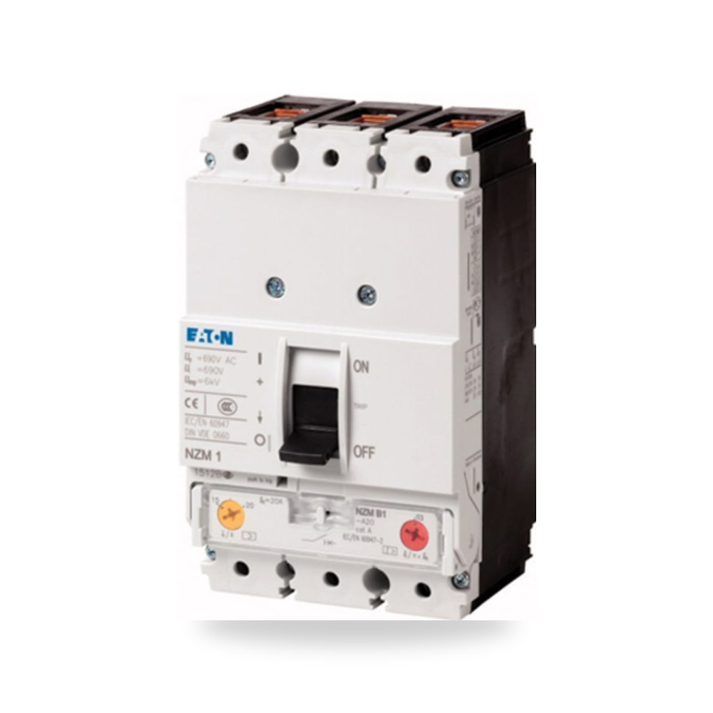 قاطع تيار أوتوماتيكي MCB ثلاثي 40A طراز V RS ريمكو للتوريدات الصناعية (Reemco Industrial)