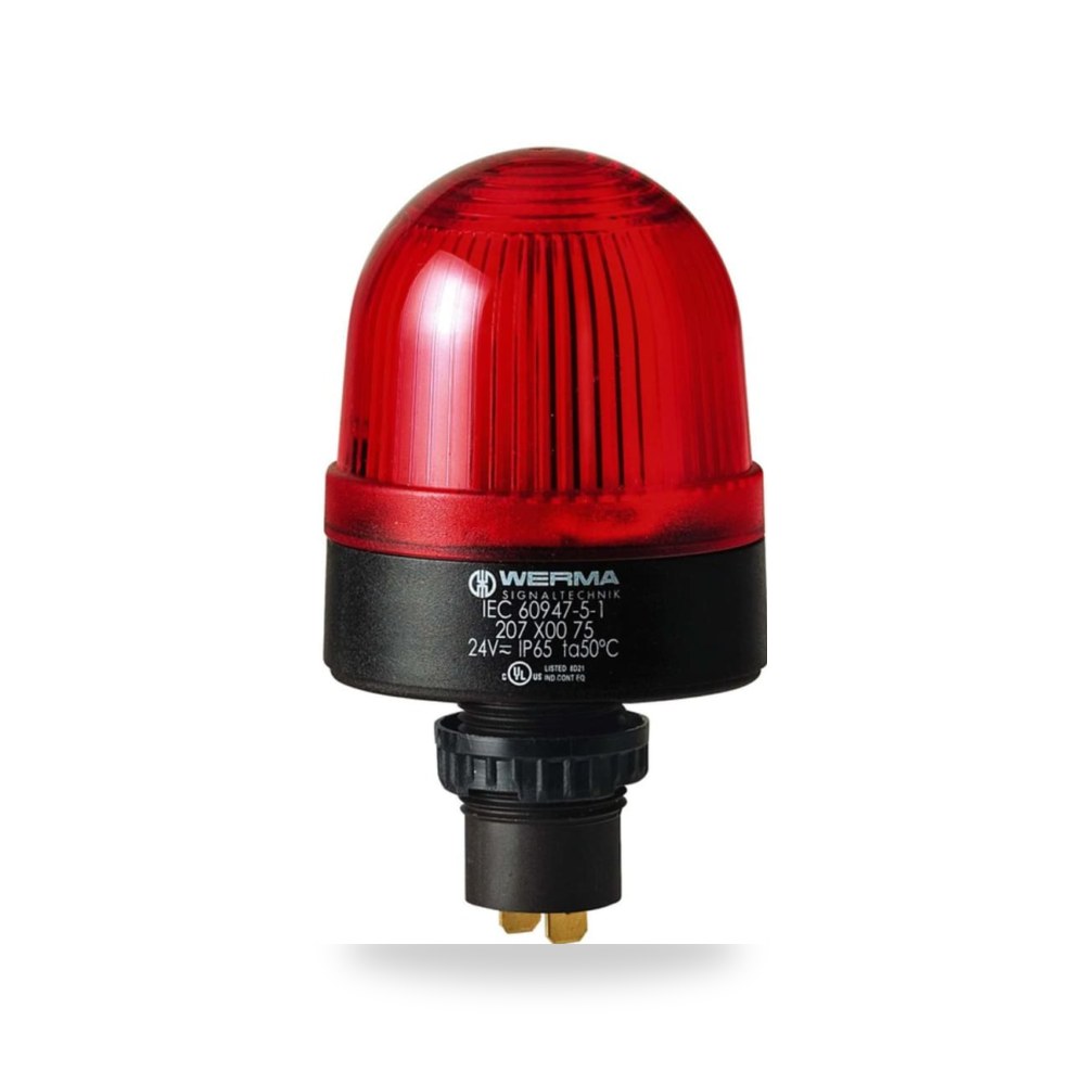 وحدة برج إشارة ضوئي أحمر 48V IP65 صناعية ريمكو للتوريدات الصناعية (Reemco Industrial) موديل