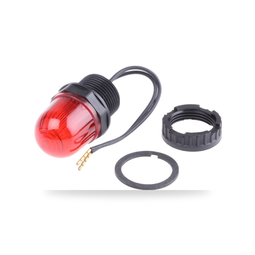 وحدة برج إشارة ضوئي أحمر 24V IP65 أداء عالي ريمكو للتوريدات الصناعية (Reemco Industrial)