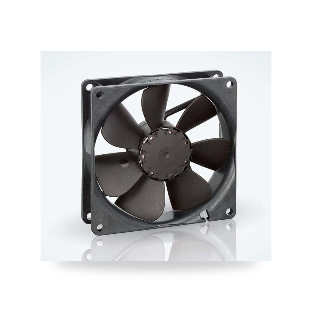 مروحة تبريد محورية للكبائن 12V DC 92 طراز E ريمكو للتوريدات الصناعية (Reemco Industrial)