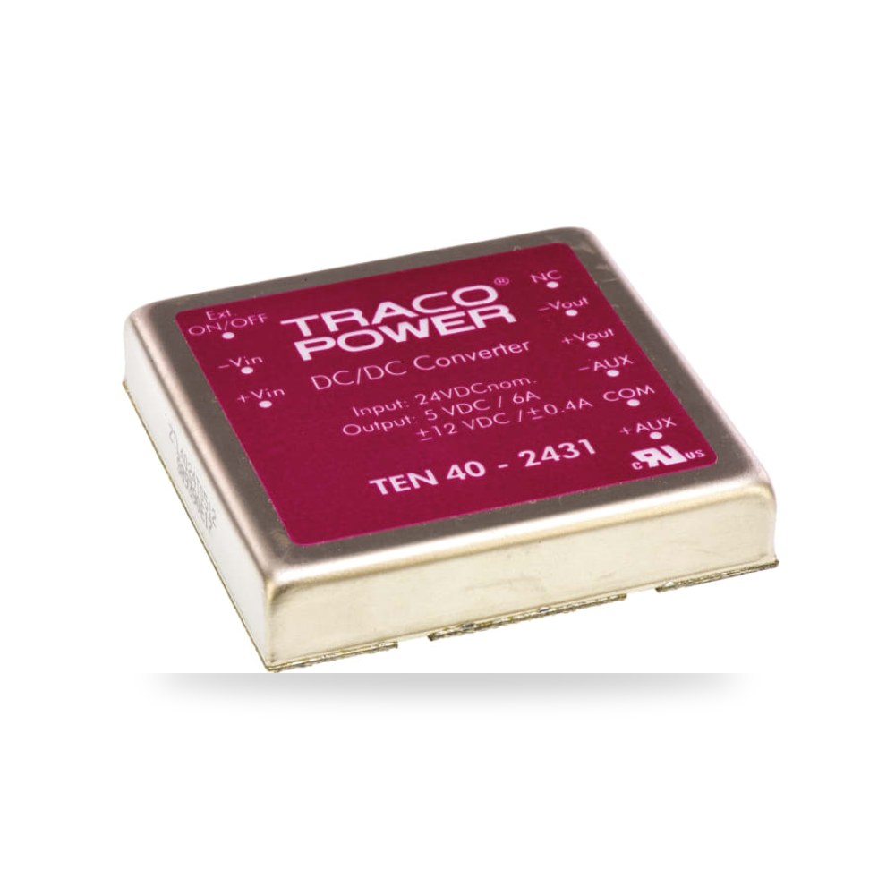 محول جهد DC DC 12 فولت 40 واط عالي الدقة RS ريمكو للتوريدات الصناعية (Reemco Industrial)