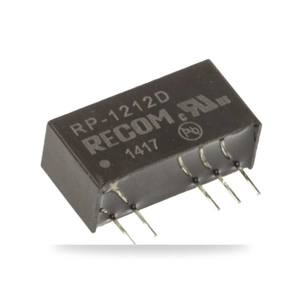 محول جهد DC DC 12 فولت 1 واط طراز F RS PRO ريمكو للتوريدات الصناعية (Reemco Industrial)