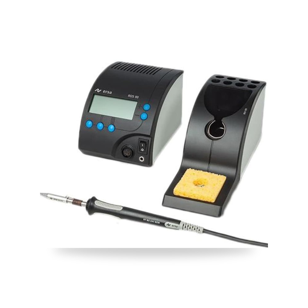 محطة لحام قصدير إلكترونية عالي الدقة RS PRO ريمكو للتوريدات الصناعية (Reemco Industrial)