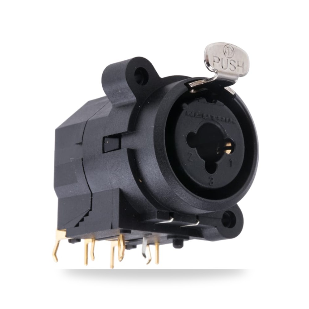 موصل إشارات وفيش XLR صوتي صناعي طراز C RS PRO ريمكو للتوريدات الصناعية (Reemco Industrial)