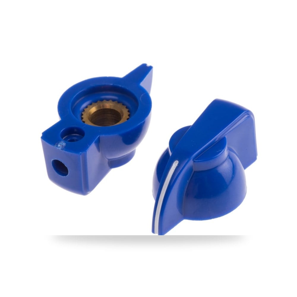 مقبض تحكم بكره لبوتنشيوميتر (عمود 6.35mm, قطر 32 mm) Reemco Industrial موديل 4672413 آر إس