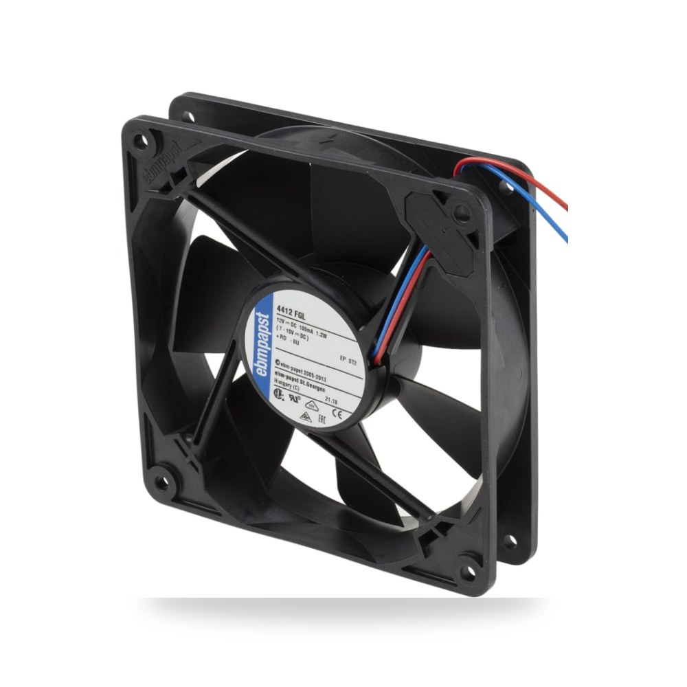 مروحة تبريد محورية للكبائن 12V DC 119 طراز C ريمكو للتوريدات الصناعية (Reemco Industrial)