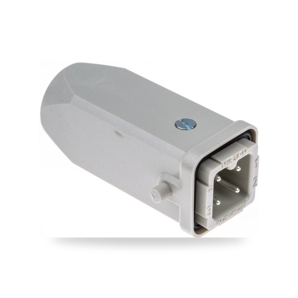 موصل قدرة كهربائي شاق HAN A 3 خط 10A RS PRO ريمكو للتوريدات الصناعية (Reemco Industrial)