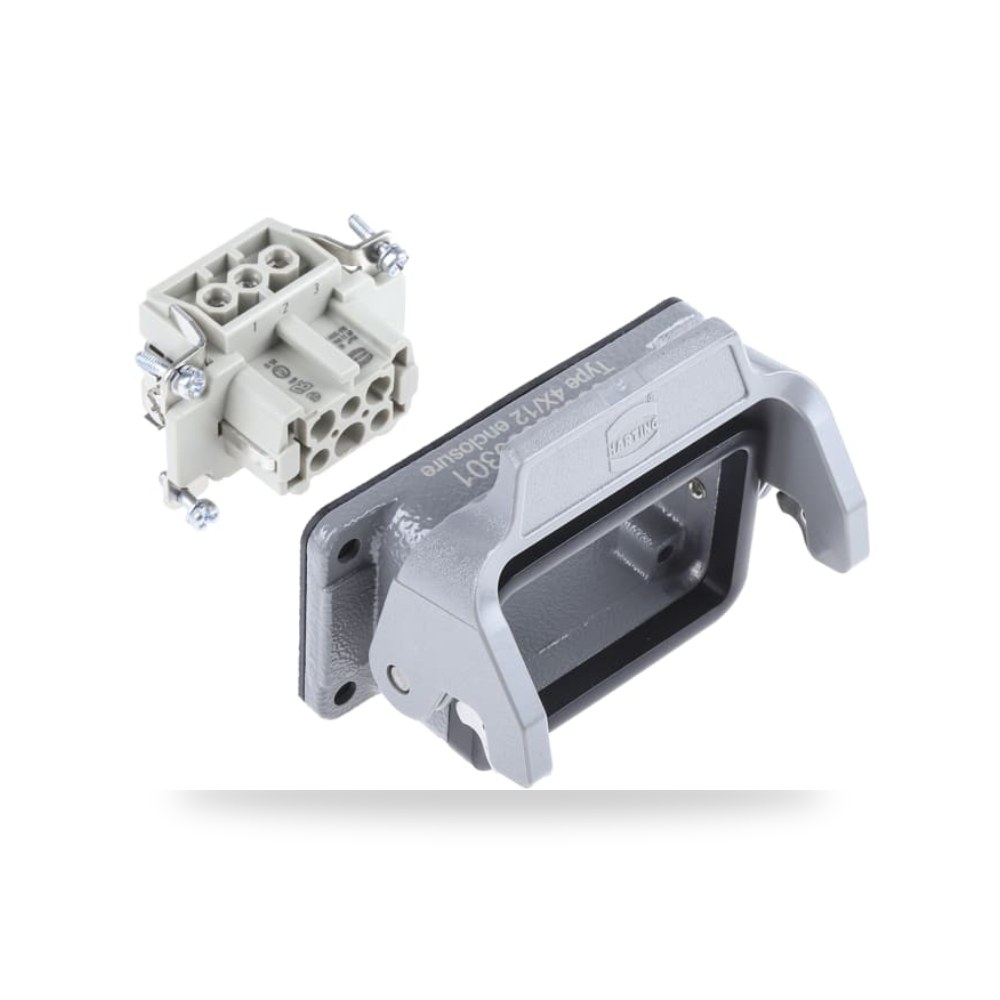 موصل قدرة شاق لوحات HAN E 6 خط 16A RS PRO ريمكو للتوريدات الصناعية (Reemco Industrial) موديل