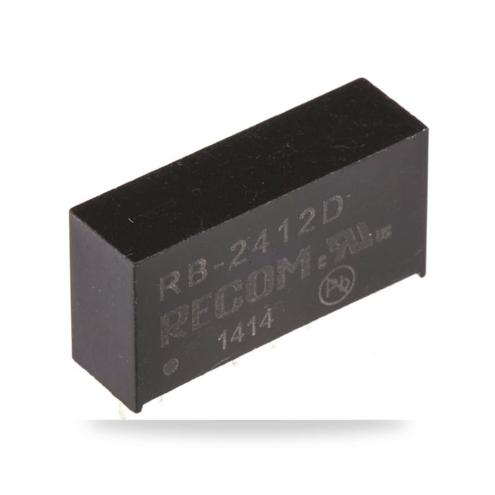 محول جهد DC DC 12 فولت 1 واط طراز H RS PRO ريمكو للتوريدات الصناعية (Reemco Industrial)