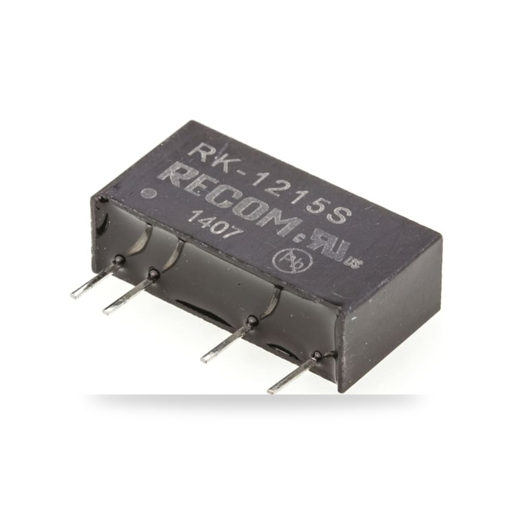 محول جهد DC DC 15 فولت 1 واط صناعي معتمد طراز ريمكو للتوريدات الصناعية (Reemco Industrial)
