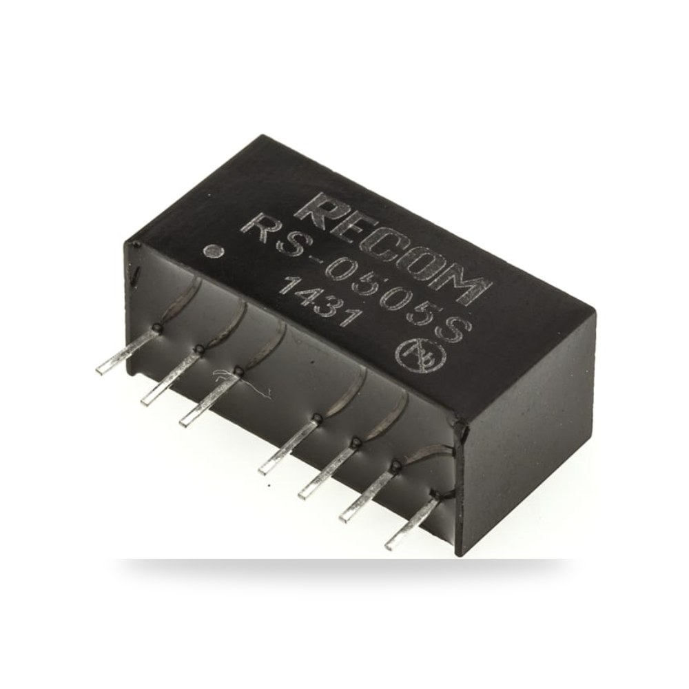 محول جهد DC DC 5 فولت 2 واط صناعي معتمد طراز ريمكو للتوريدات الصناعية (Reemco Industrial)