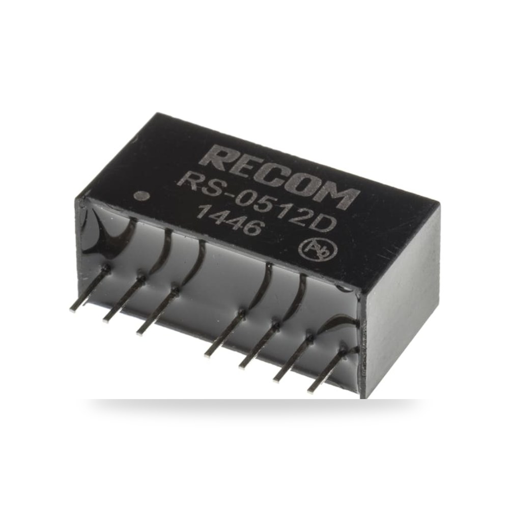 محول جهد DC DC 12 فولت 2 واط صناعي طراز E RS ريمكو للتوريدات الصناعية (Reemco Industrial)
