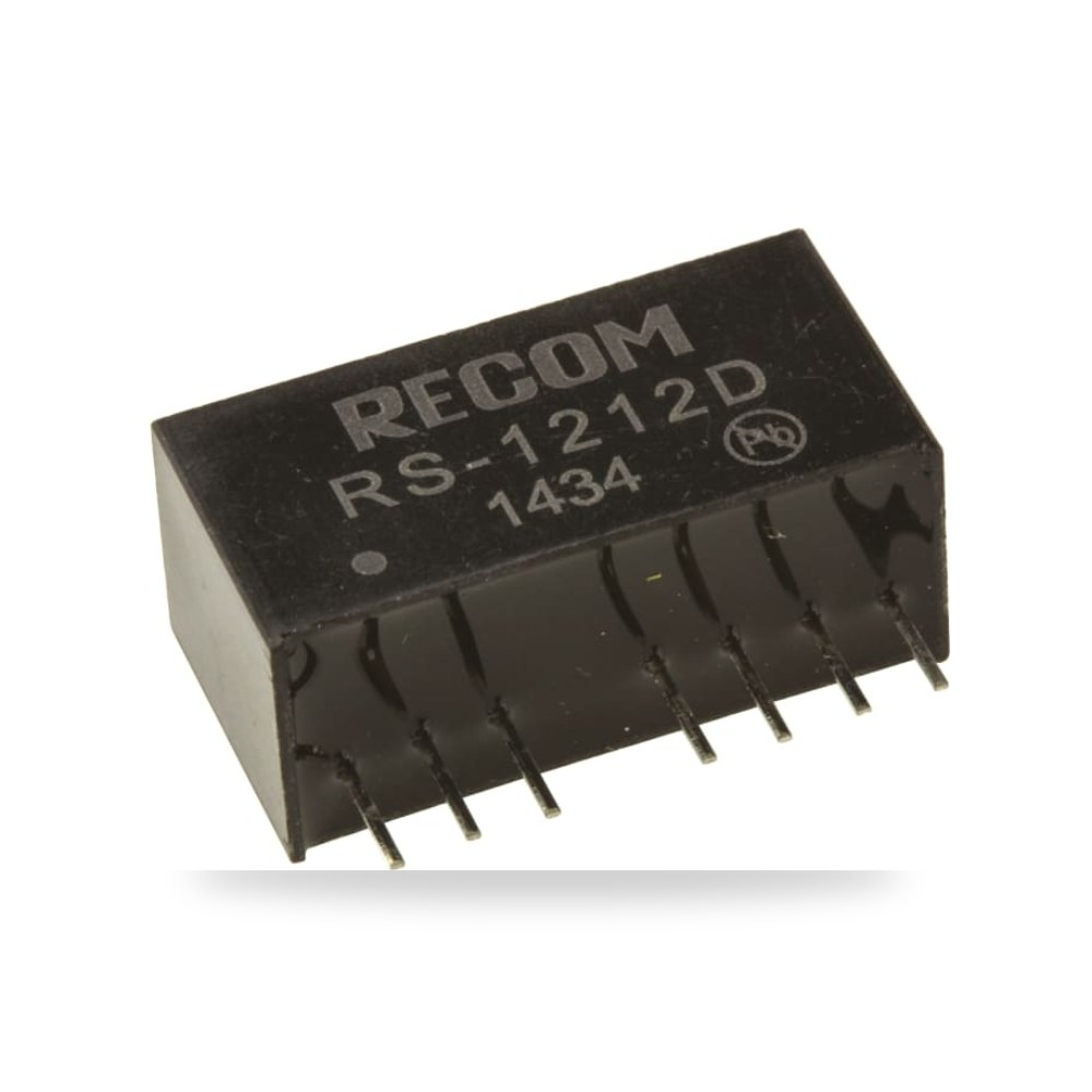 محول جهد DC DC 12 فولت 2 واط طراز E RS PRO ريمكو للتوريدات الصناعية (Reemco Industrial)