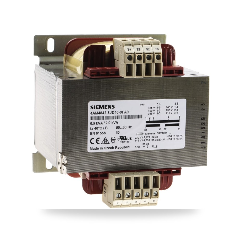 محول عزل وتحكم سكة دين ريل 2.5 KVA 230 صناعي ريمكو للتوريدات الصناعية (Reemco Industrial)