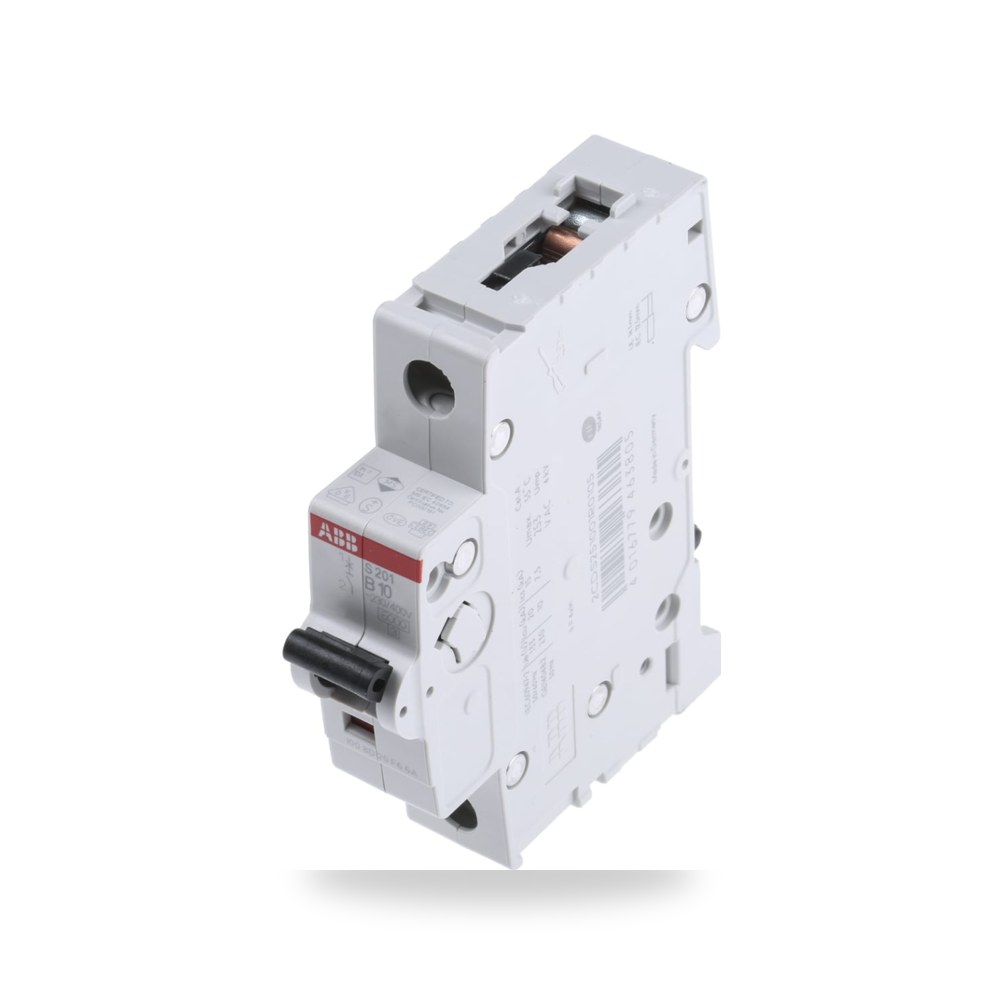 قاطع تيار أوتوماتيكي MCB أحادي 10A منحنى B ريمكو للتوريدات الصناعية (Reemco Industrial)