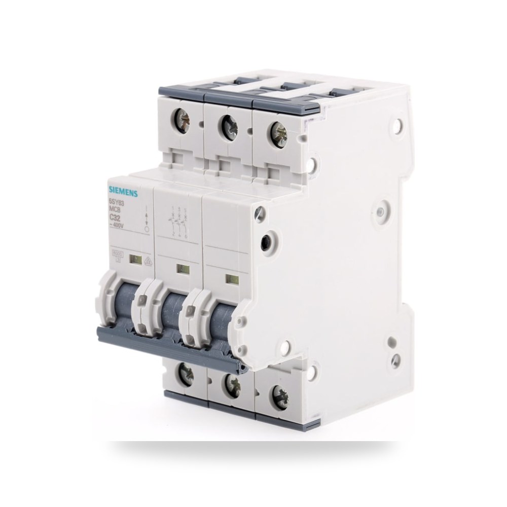قاطع تيار أوتوماتيكي MCB ثلاثي 32A منحنى طراز ريمكو للتوريدات الصناعية (Reemco Industrial)