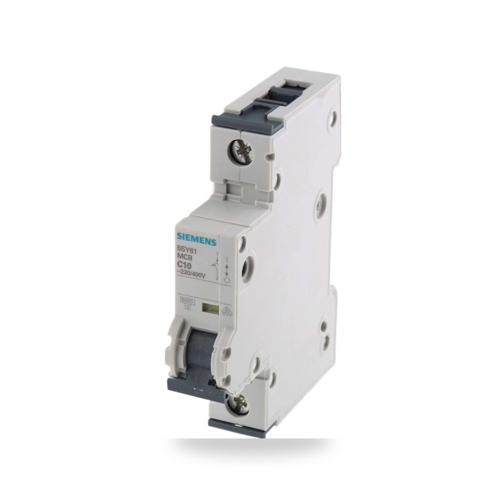 قاطع تيار أوتوماتيكي MCB أحادي 10A منحنى طراز ريمكو للتوريدات الصناعية (Reemco Industrial)
