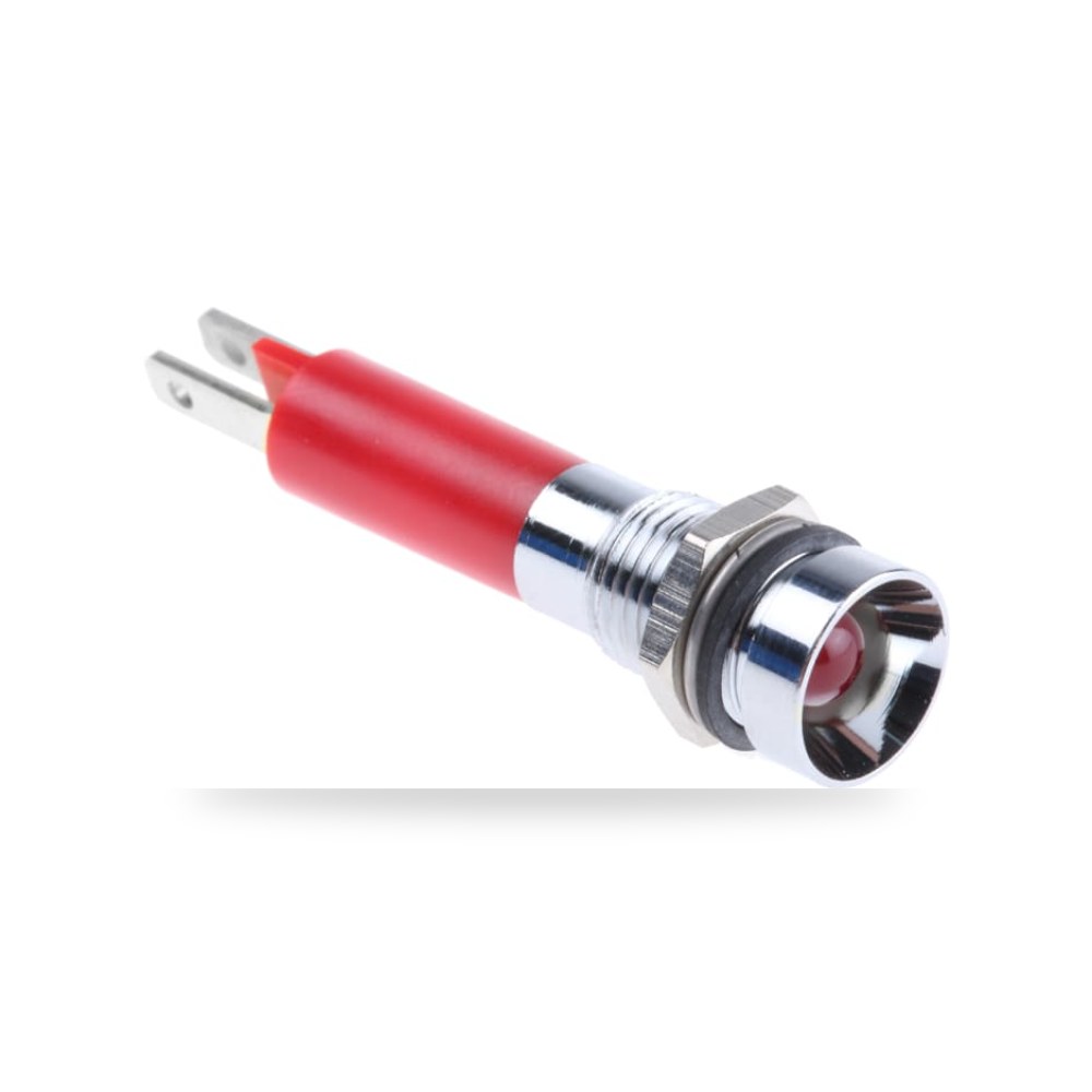 لمبة بيان وإشارة لوحات 24V أحمر 8 صناعي RS ريمكو للتوريدات الصناعية (Reemco Industrial)
