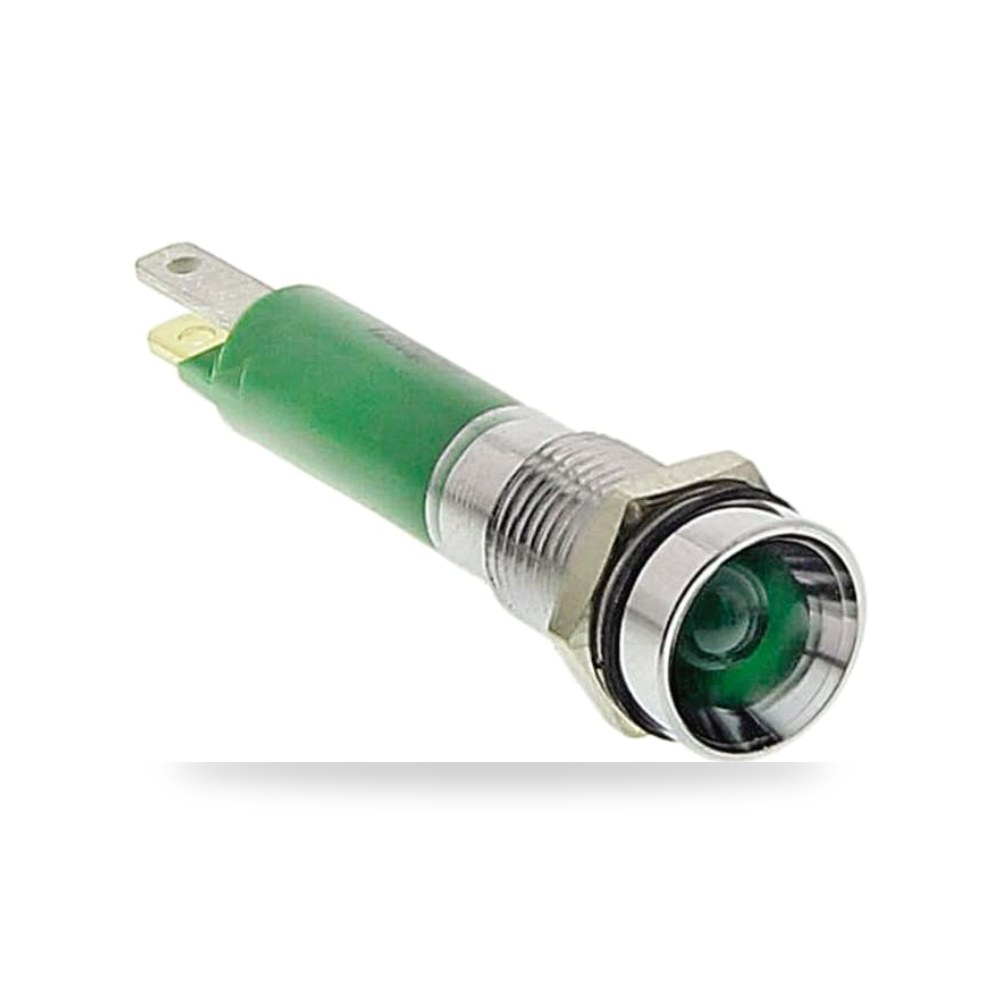 لمبة بيان وإشارة لوحات 24V أخضر عالي الدقة RS ريمكو للتوريدات الصناعية (Reemco Industrial)