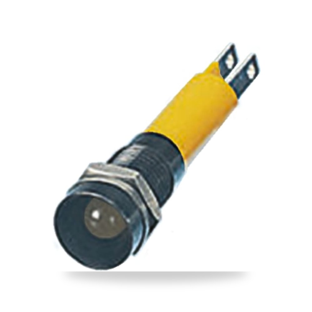 لمبة بيان وإشارة لوحات 24V أصفر 8 صناعي RS ريمكو للتوريدات الصناعية (Reemco Industrial)