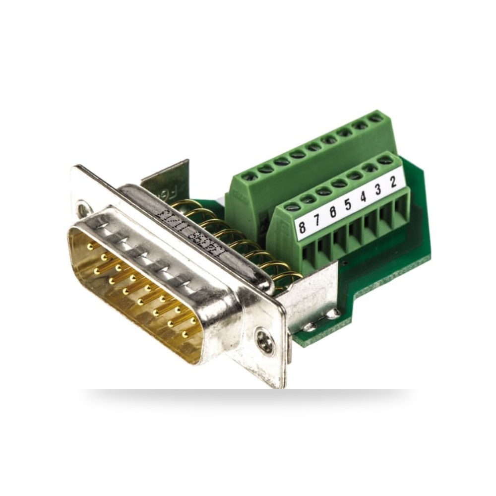 موصل D Sub لوحات تحكم 15 خط ذكر طراز C RS PRO ريمكو للتوريدات الصناعية (Reemco Industrial)
