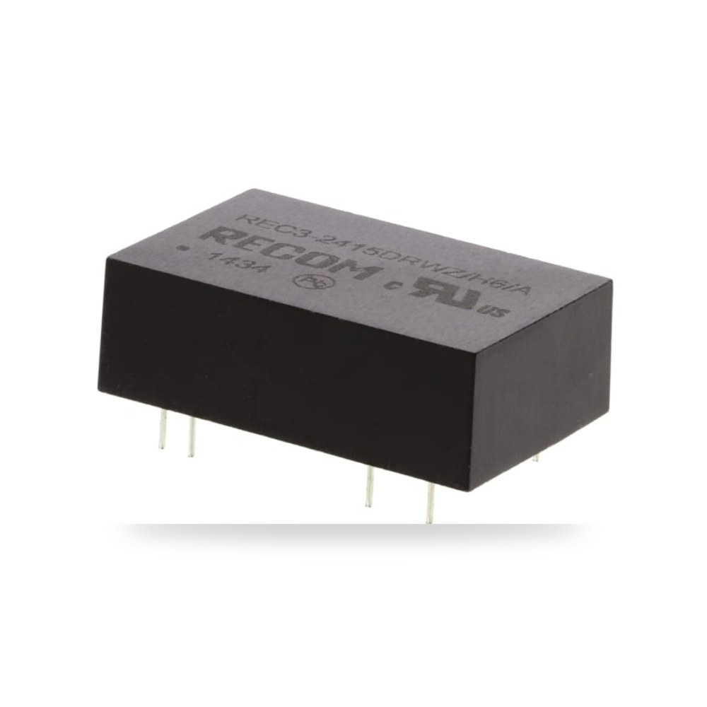 محول جهد DC DC 15 فولت 3 واط صناعي طراز A RS ريمكو للتوريدات الصناعية (Reemco Industrial)