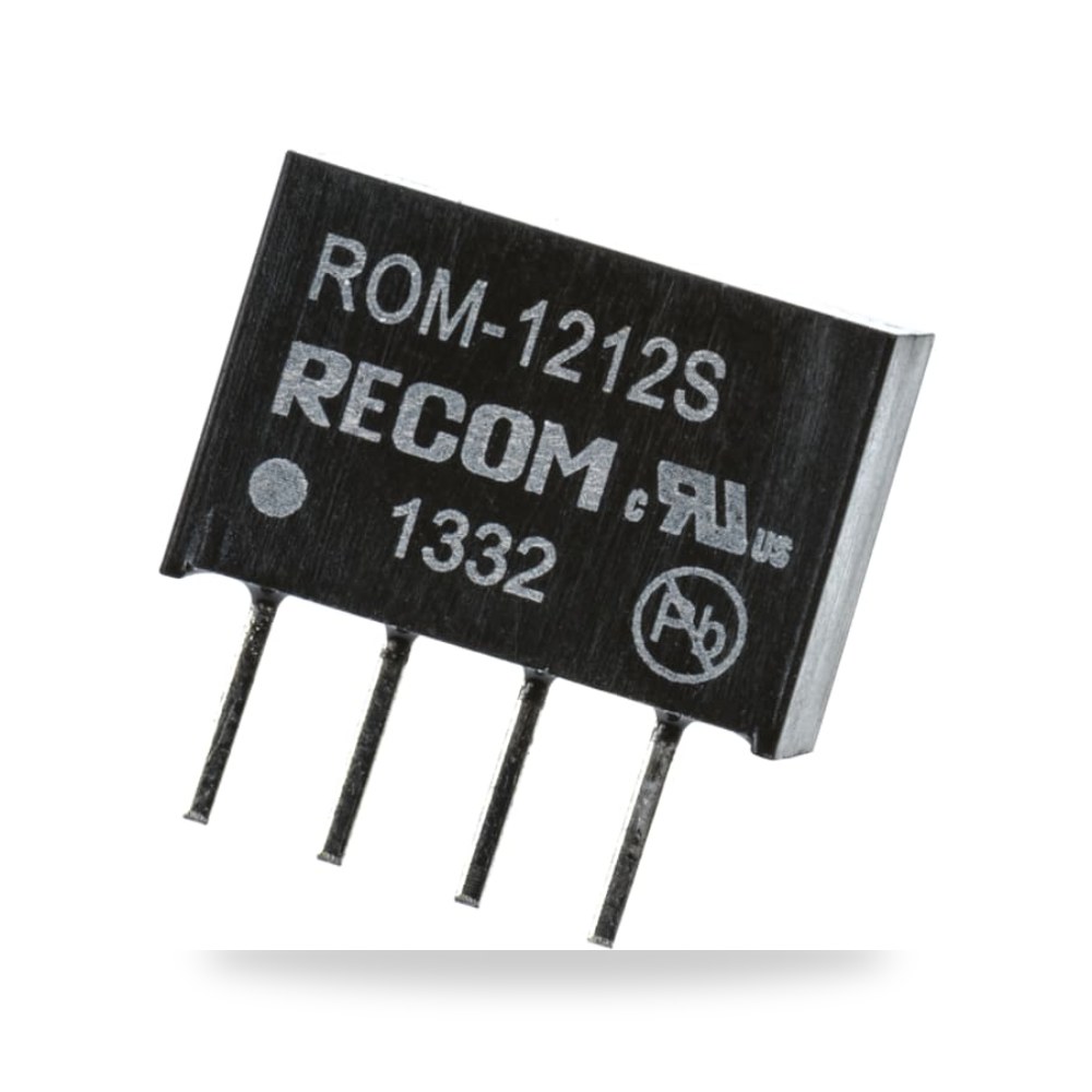 محول جهد DC DC 12 فولت 1 واط طراز P RS PRO ريمكو للتوريدات الصناعية (Reemco Industrial)