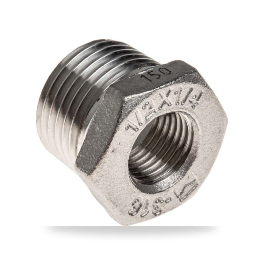 وصلة مواسير ستانلس ستيل سداسية 1 - 2 فئة شاقة ريمكو للتوريدات الصناعية (Reemco Industrial)
