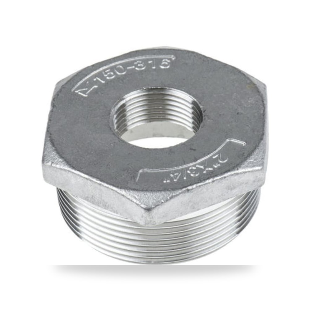 وصلة مواسير ستانلس ستيل سداسية 2 معتمد ريمكو للتوريدات الصناعية (Reemco Industrial)
