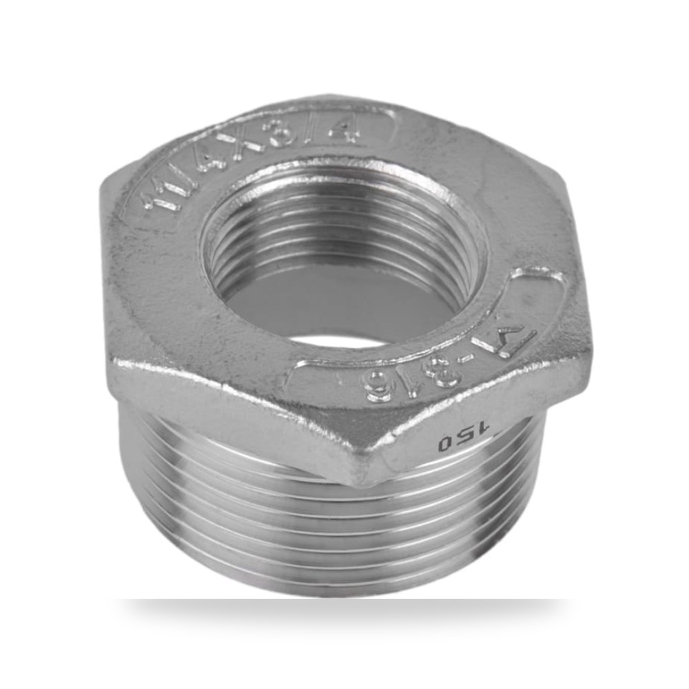 وصلة مواسير ستانلس ستيل سداسية 1 - 4 IN تجهيز ريمكو للتوريدات الصناعية (Reemco Industrial)
