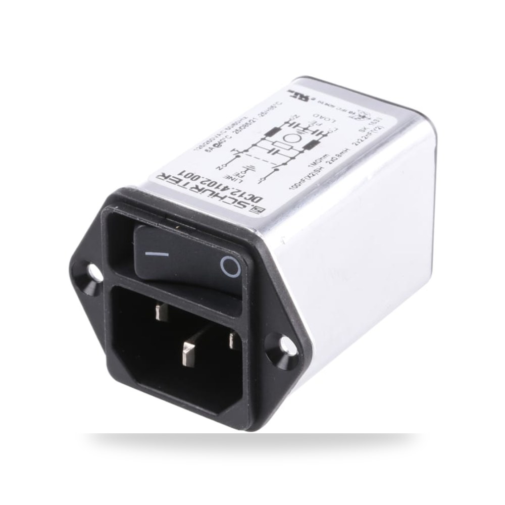 فلتر تغذية كهربائية قياسي IEC للدوائر 250 ريمكو للتوريدات الصناعية (Reemco Industrial) موديل