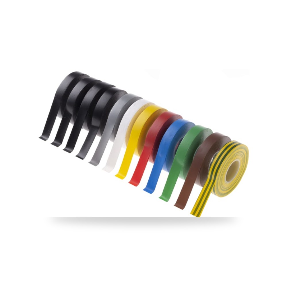 شريط عازل كهربائي PVC شيكرتون 12 مم فئة شاقة ريمكو للتوريدات الصناعية (Reemco Industrial)
