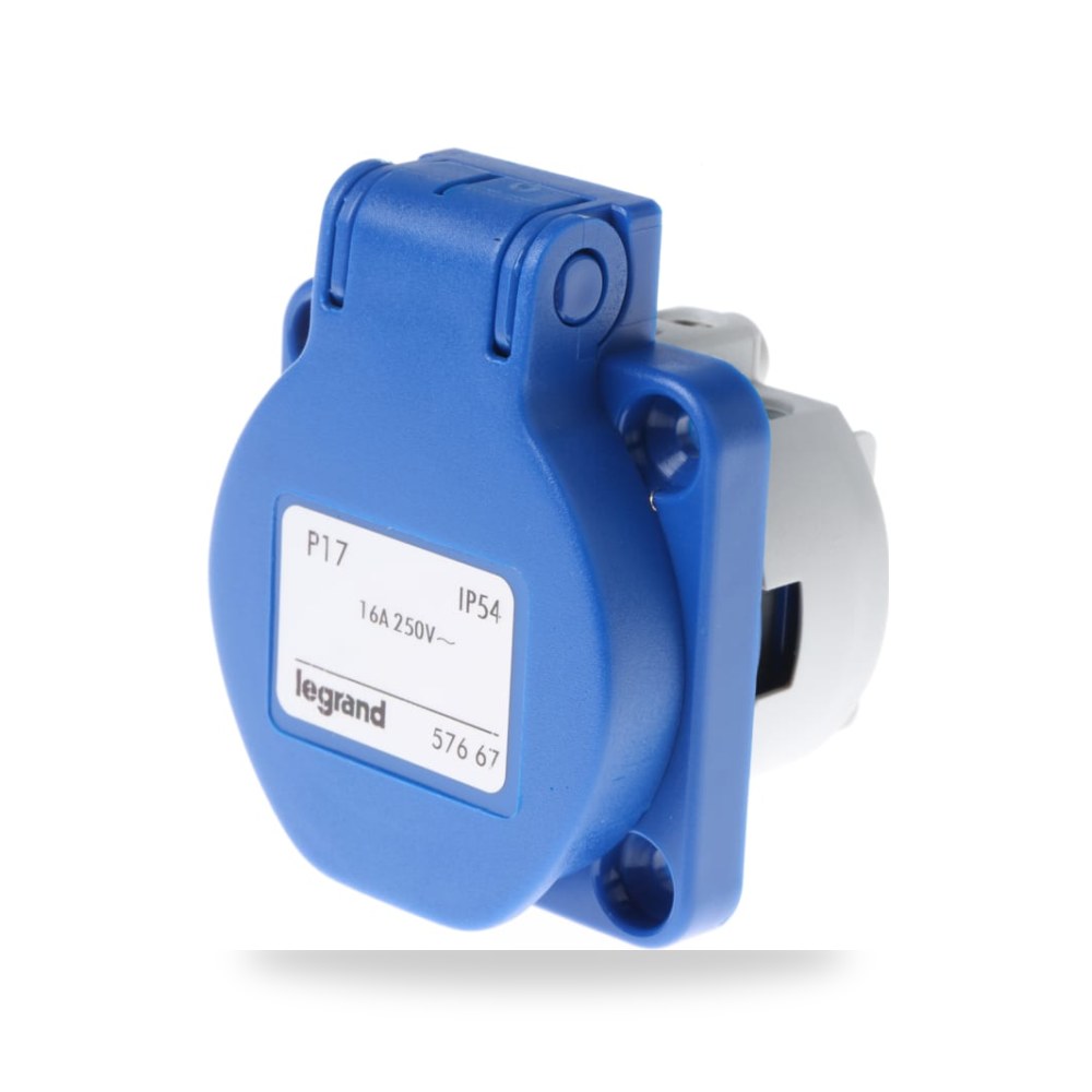 موصل قدرة كهربائي صناعي Legrand 16A 500V فئة ريمكو للتوريدات الصناعية (Reemco Industrial)