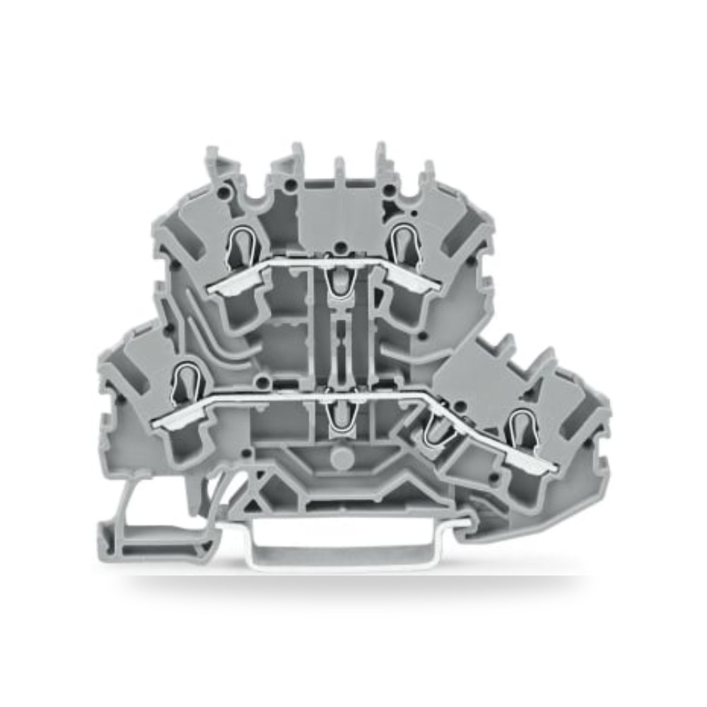 روزتة سكة دين ريل رمادية 2.5 مم² 2 مستويات ريمكو للتوريدات الصناعية (Reemco Industrial)