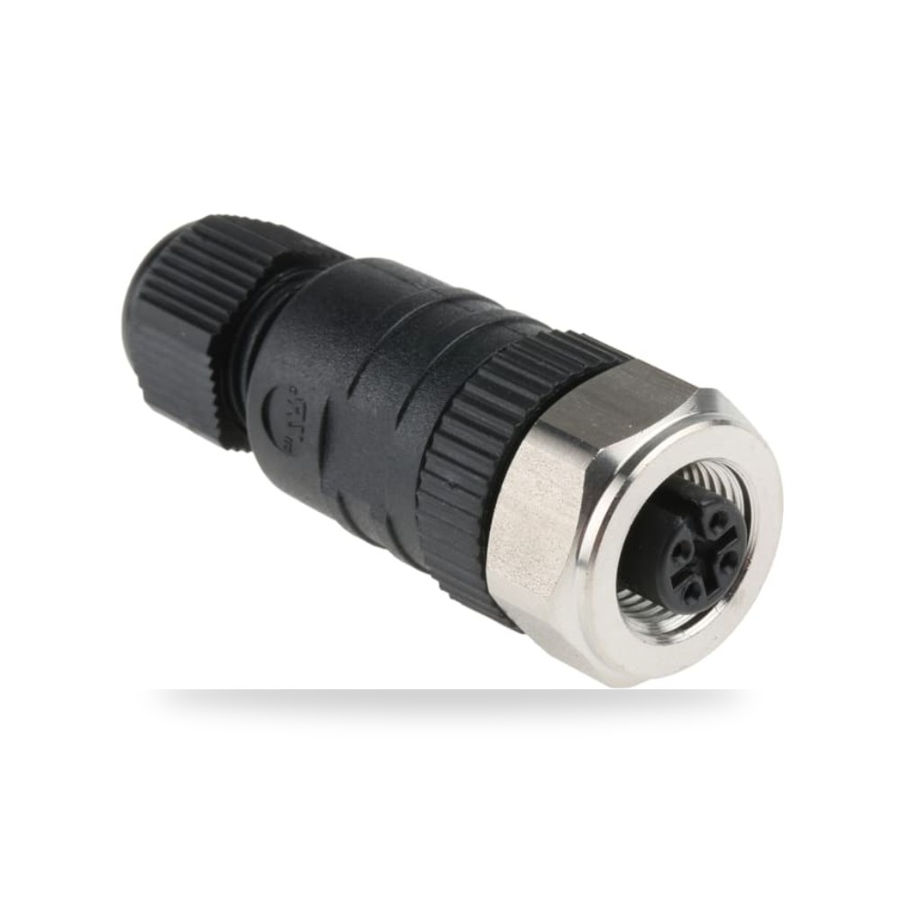 موصل دائري صناعي M12 4 فائق التحمل RS PRO ريمكو للتوريدات الصناعية (Reemco Industrial)