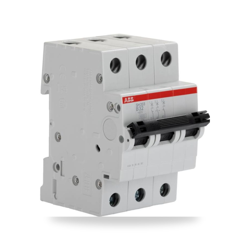 قاطع تيار أوتوماتيكي MCB S200 ثلاثي 1A فئة ريمكو للتوريدات الصناعية (Reemco Industrial)