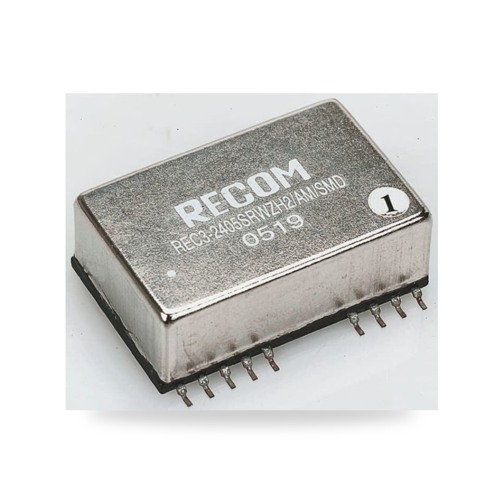 محول جهد DC DC 5 فولت 3 واط صناعي معتمد طراز ريمكو للتوريدات الصناعية (Reemco Industrial)