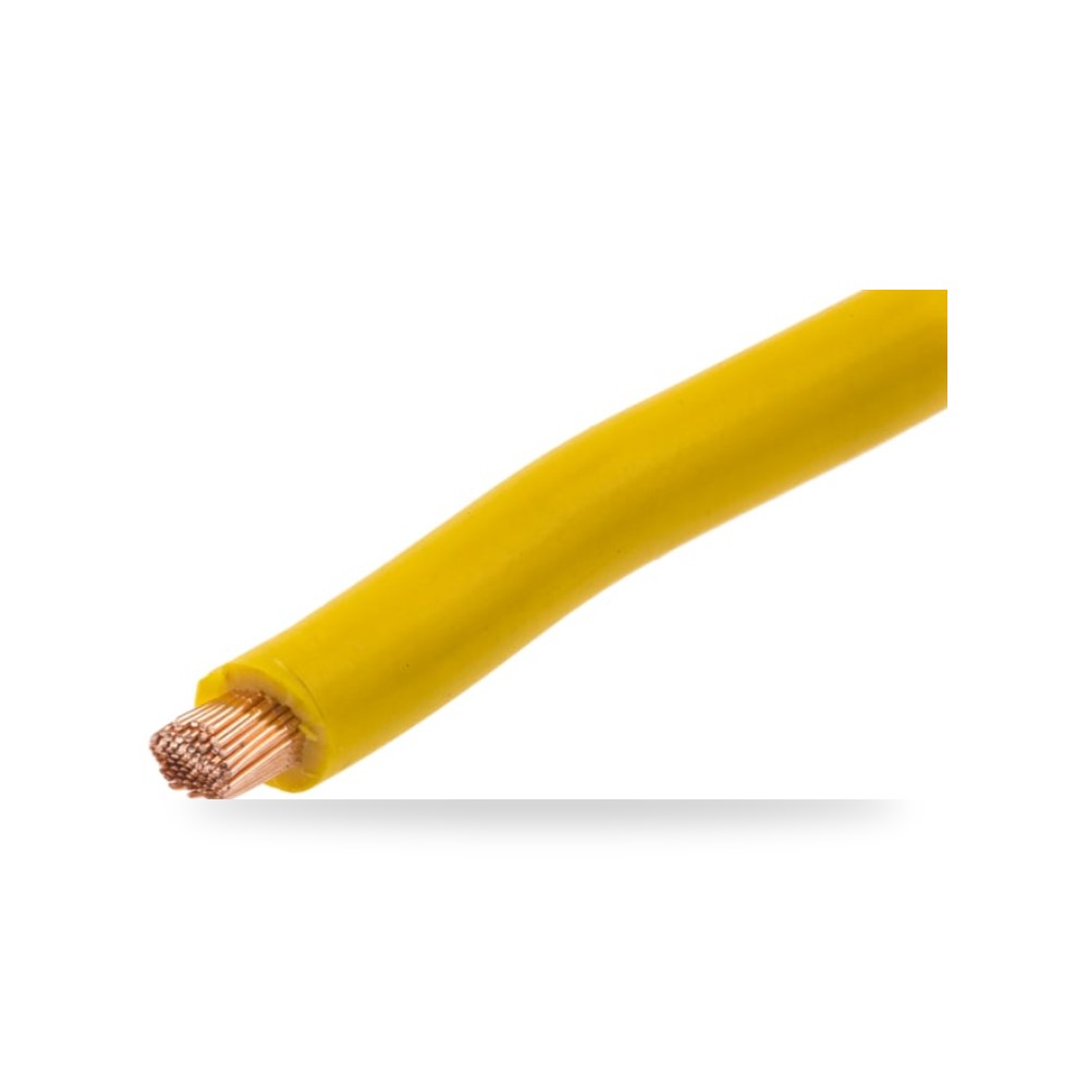 سلك توصيل مرن بوردات 9 AWG أصفر 25 متر RS PRO ريمكو للتوريدات الصناعية (Reemco Industrial)