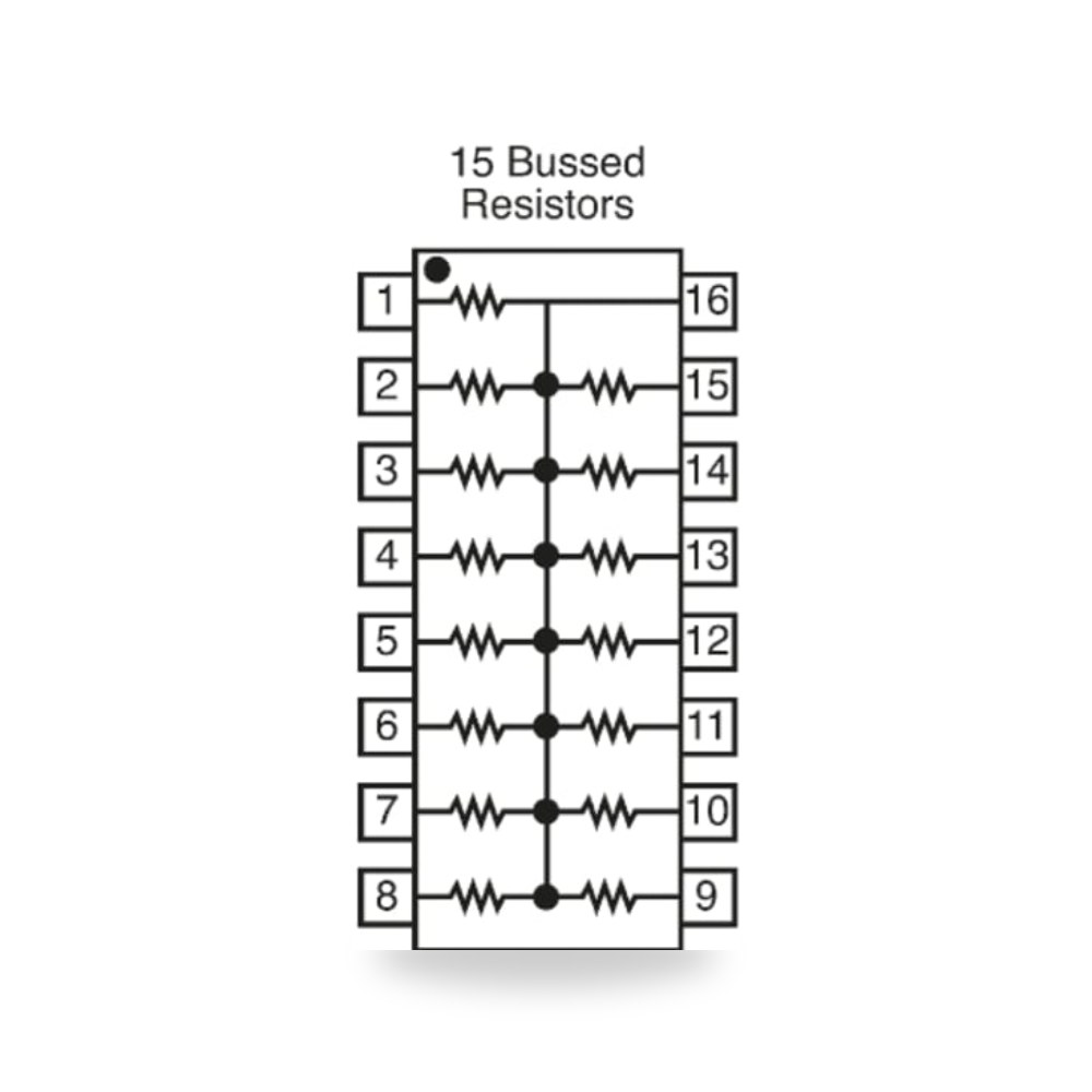 مقاومة سطحية SMD دقيقة 1 كجم أوم 2.25 صناعي ريمكو للتوريدات الصناعية (Reemco Industrial)