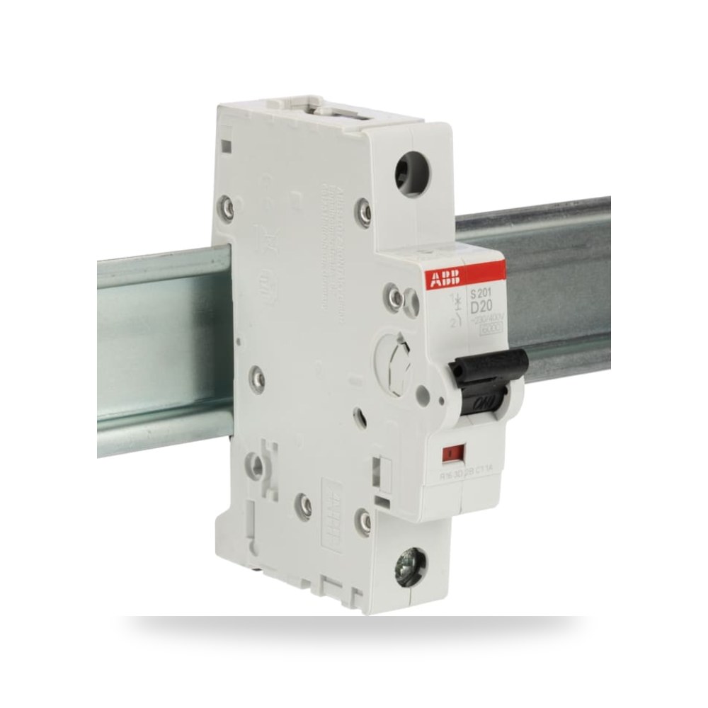قاطع تيار أوتوماتيكي MCB أحادي 20A منحنى D ريمكو للتوريدات الصناعية (Reemco Industrial)