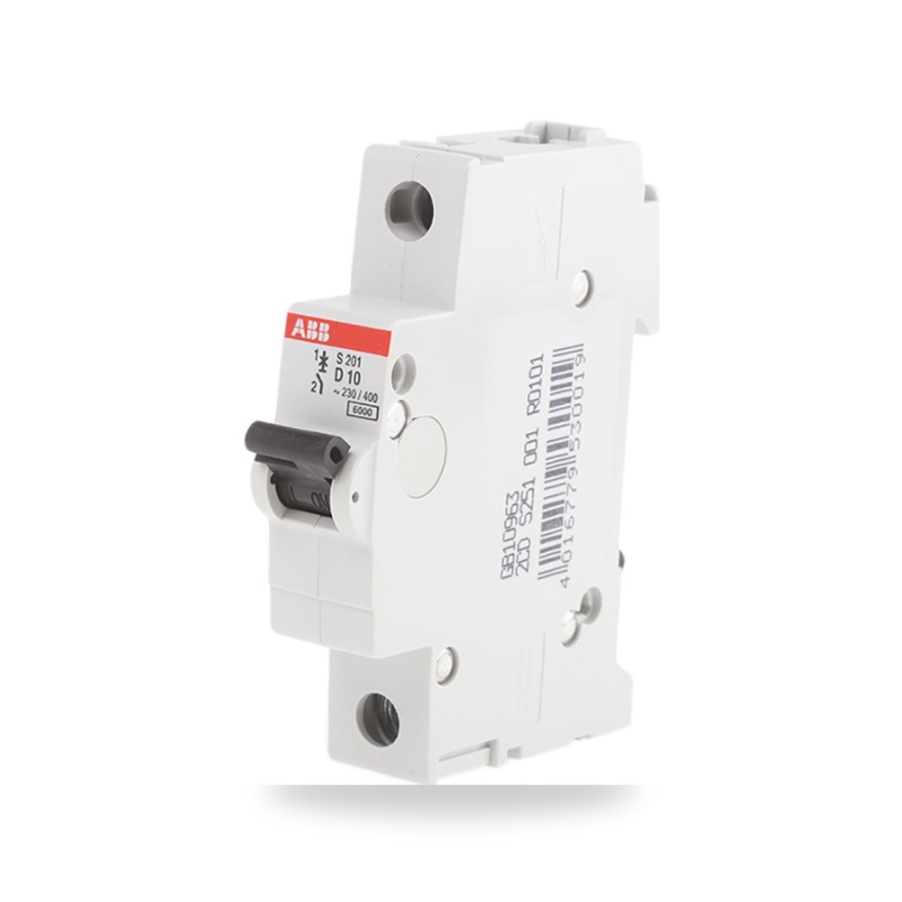 قاطع تيار أوتوماتيكي MCB أحادي 10A منحنى D ريمكو للتوريدات الصناعية (Reemco Industrial)