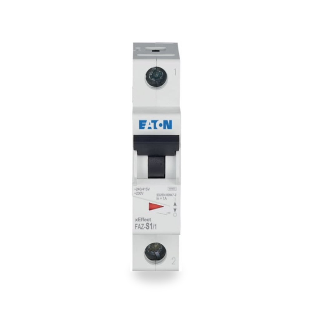 قاطع تيار أوتوماتيكي MCB أحادي 1A مواصفات ريمكو للتوريدات الصناعية (Reemco Industrial)