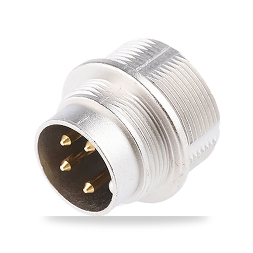 قابس موصل دين DIN 4 أقطاب ذكر طراز احترافي RS ريمكو للتوريدات الصناعية (Reemco Industrial)