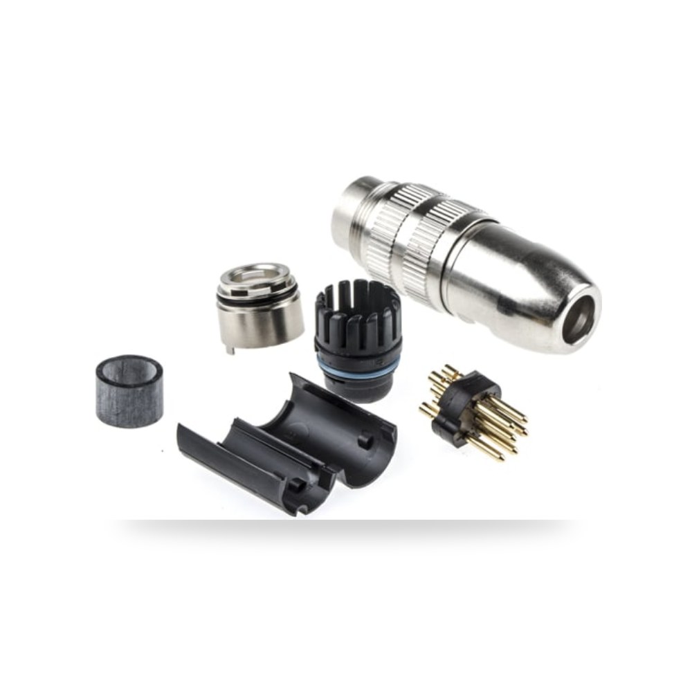 قابس موصل دين DIN 6 أقطاب ذكر طراز احترافي RS ريمكو للتوريدات الصناعية (Reemco Industrial)