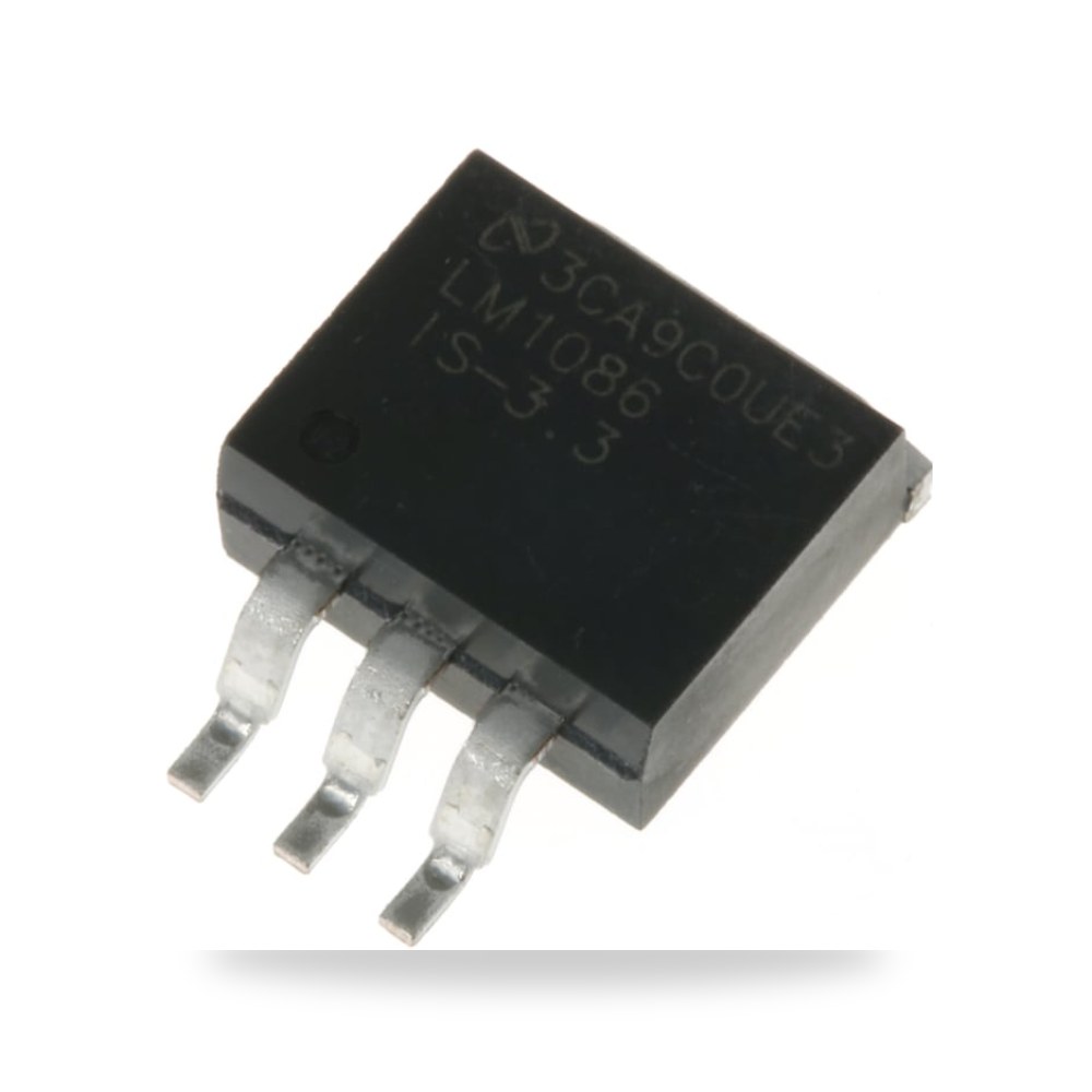 مثبت ومنظم جهد خطي LM1086IS 30 فولت RS PRO موديل LM1086IS-3.3 - NOPB ريمكو للتوريدات الصناعية