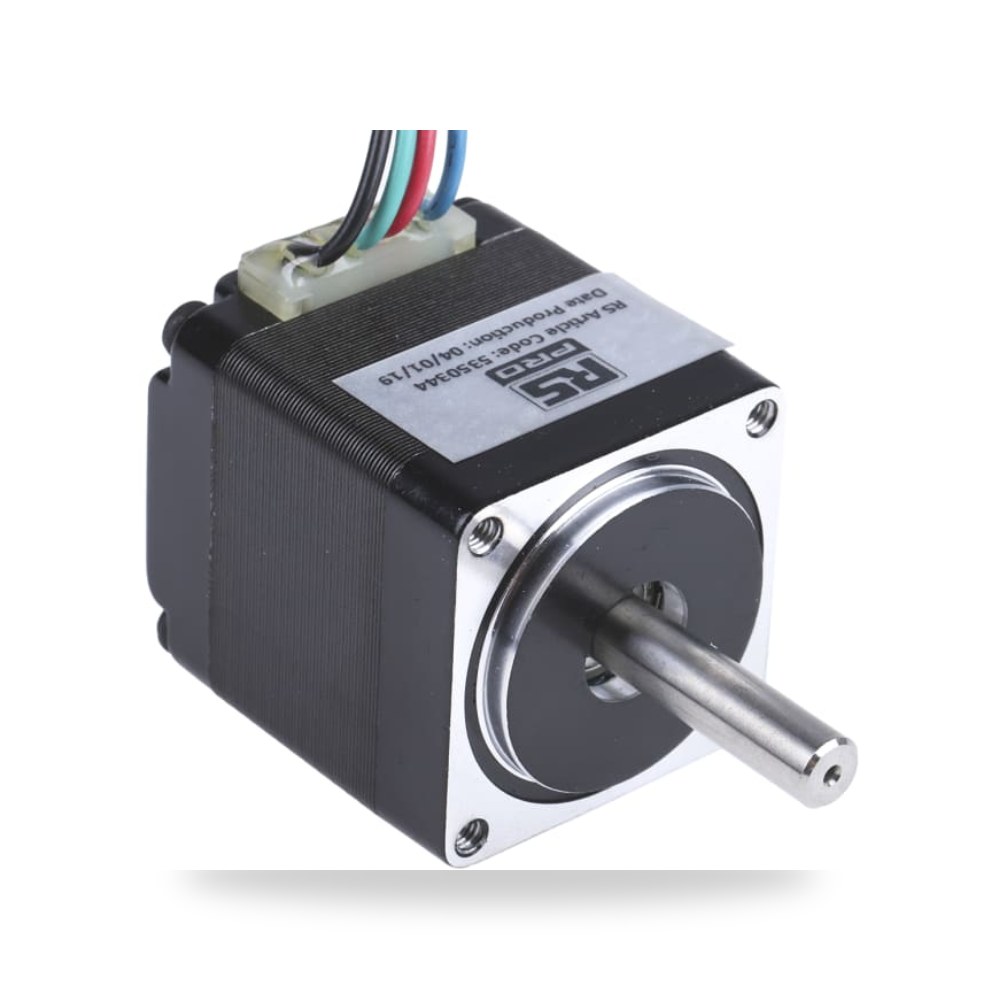 محرك خطوي ستب موتور دقيق 3.8V 1.8 درجة RS PRO ريمكو للتوريدات الصناعية (Reemco Industrial)