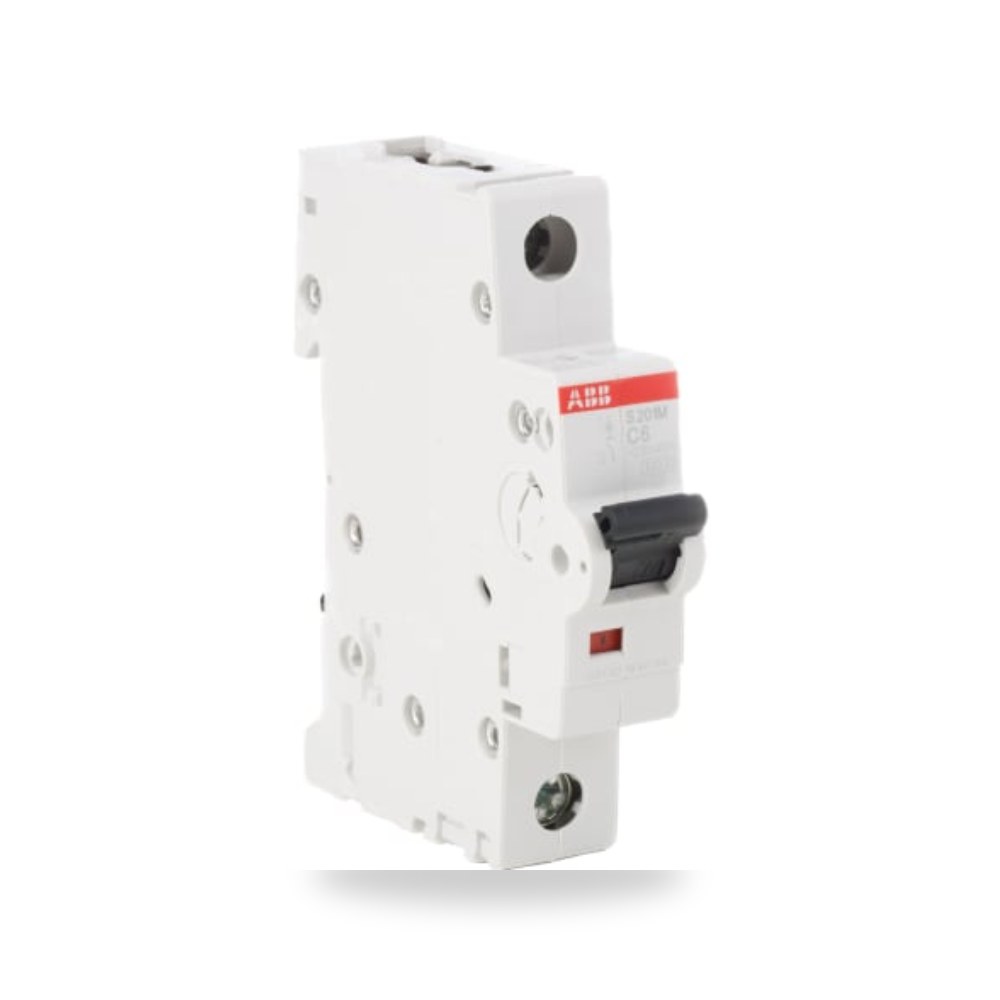 قاطع تيار أوتوماتيكي MCB أحادي 6A منحنى C ريمكو للتوريدات الصناعية (Reemco Industrial)