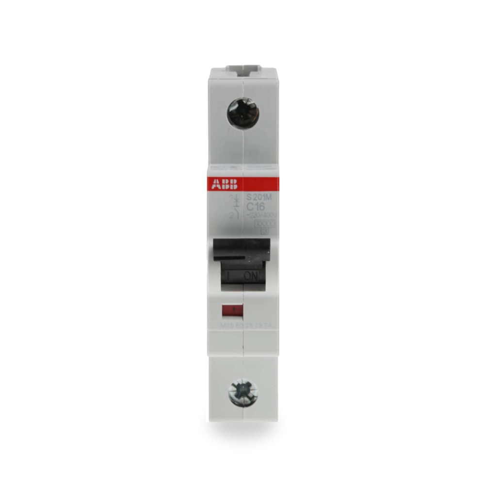 قاطع تيار أوتوماتيكي MCB أحادي 16A منحنى طراز ريمكو للتوريدات الصناعية (Reemco Industrial)