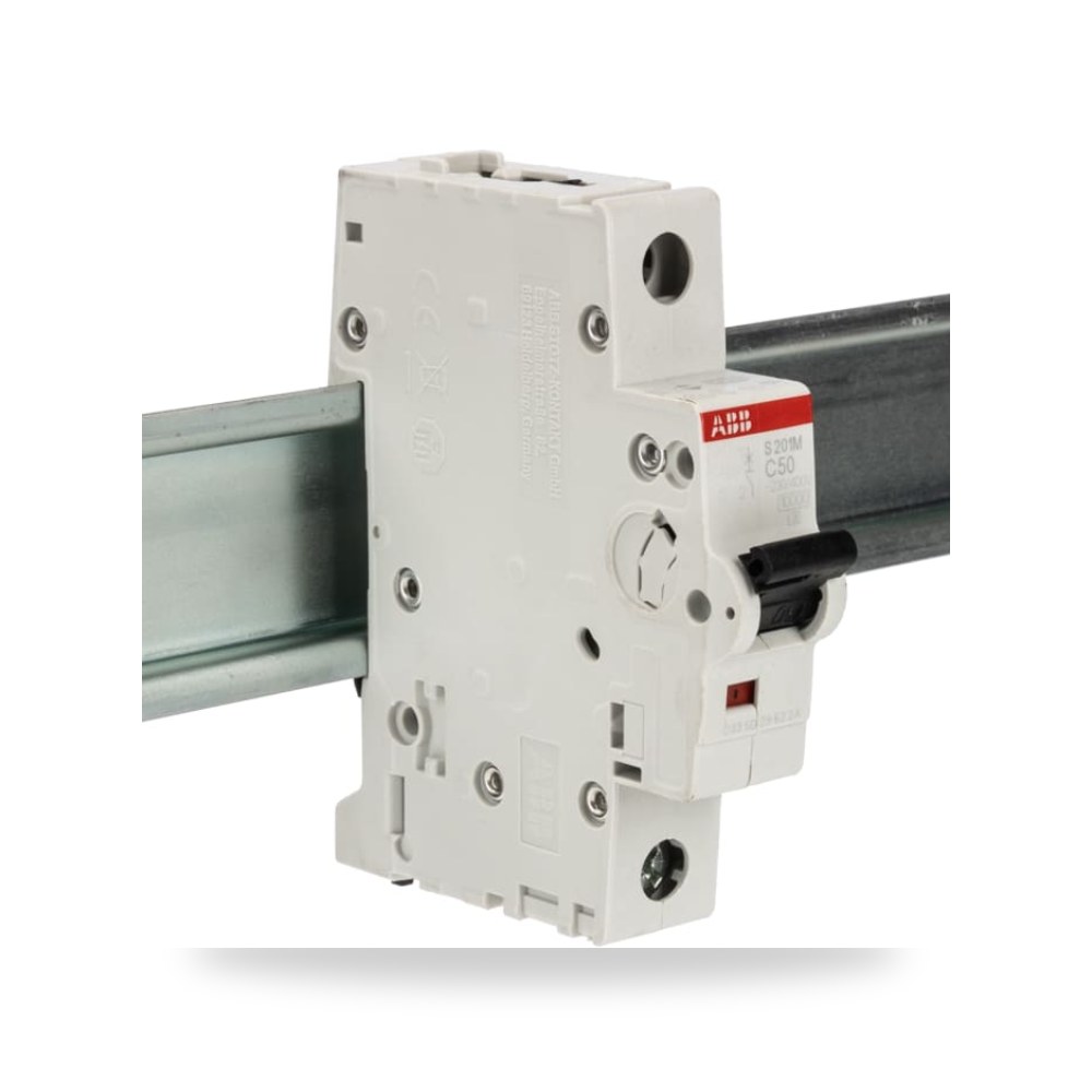 قاطع تيار أوتوماتيكي MCB أحادي 50A منحنى شاق ريمكو للتوريدات الصناعية (Reemco Industrial)